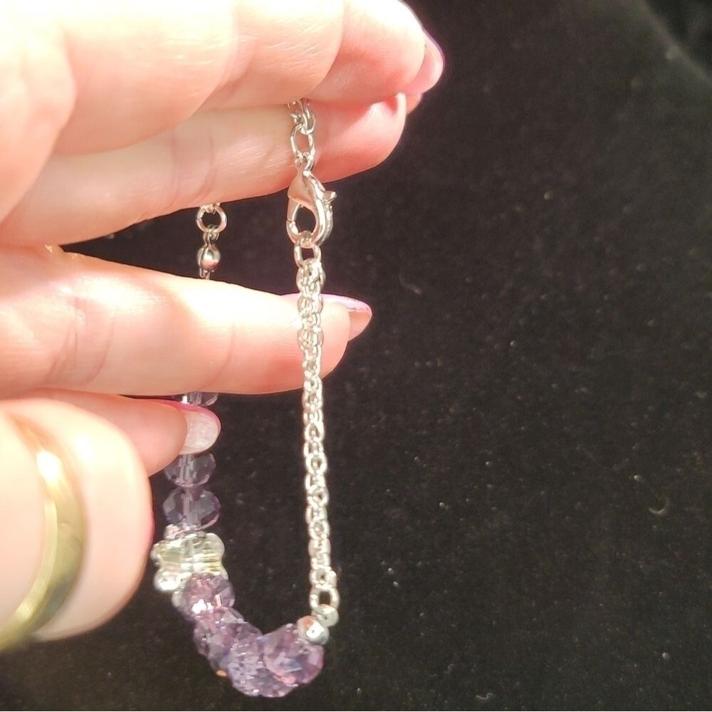 0270. Kitty Cat Lovers ~ This Bracelet ❤️  is For YOU!! Sweet Enamal Paw 🐾 - Picture 4 of 8
